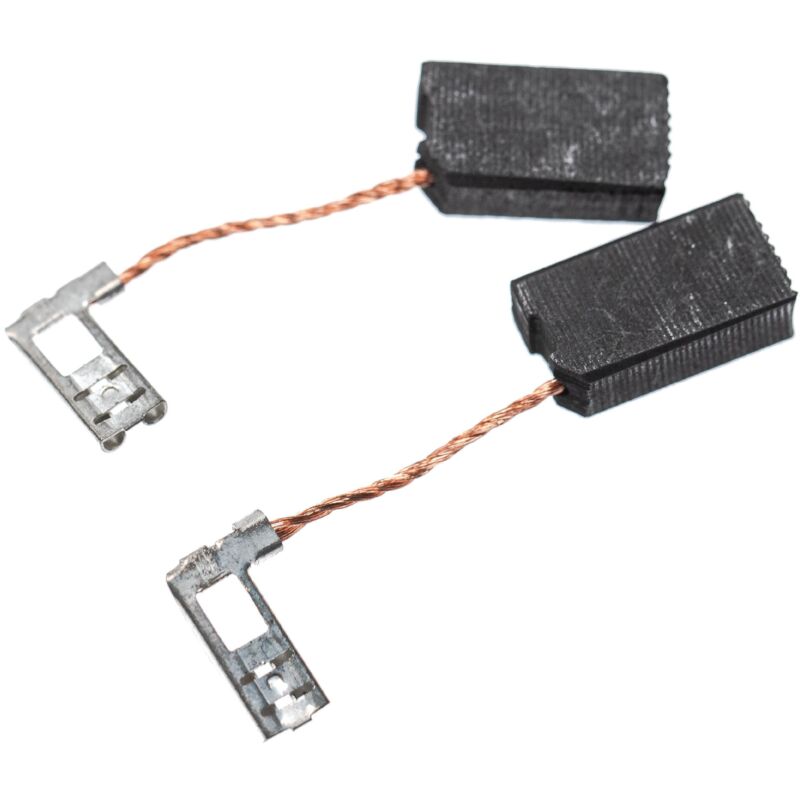 foto del prodotto vhbw 2x spazzola in carbone 6 x 10 x 18mm compatibile con hilti te 54, te 55 scalpellatore