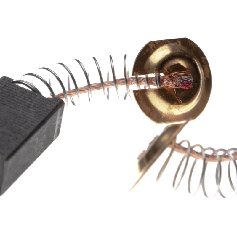 foto del prodotto vhbw 2x spazzola in carbone 7 x 11 x 18mm sostituisce makita 191941 2, 194994 0, 194547 5, cb 253 per utensile elettrico molla