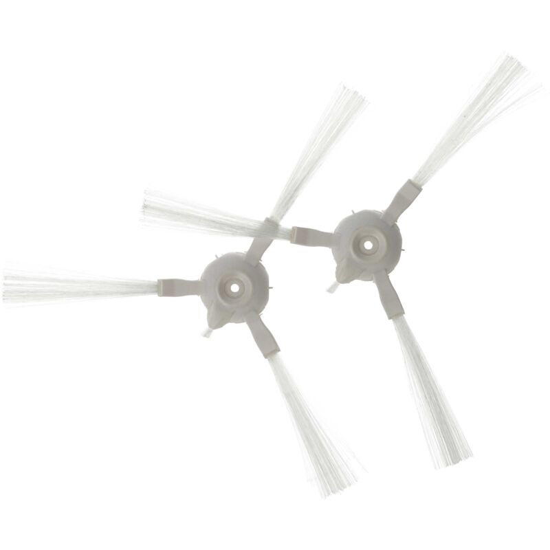 foto del prodotto vhbw 2x spazzola laterale compatibile con 360 s6 robot aspirapolvere set spazzole, bianco