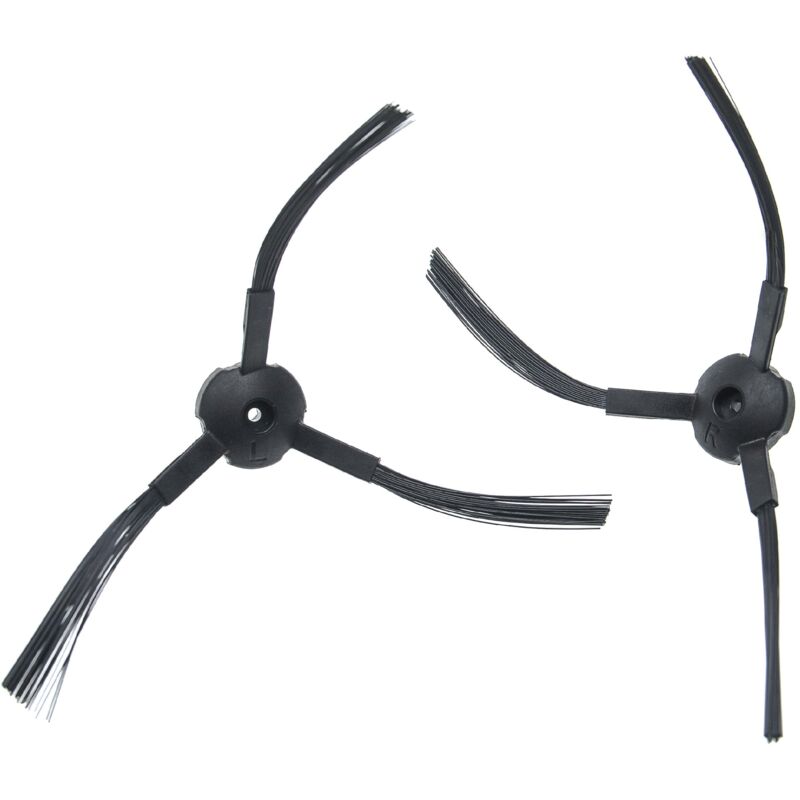 immagine 0 del prodotto vhbw 2x spazzola laterale compatibile con ilife a4, a4s, a6, v3, v3s, v5, v5s, v5s pro robot aspirapolvere set spazzole, nero