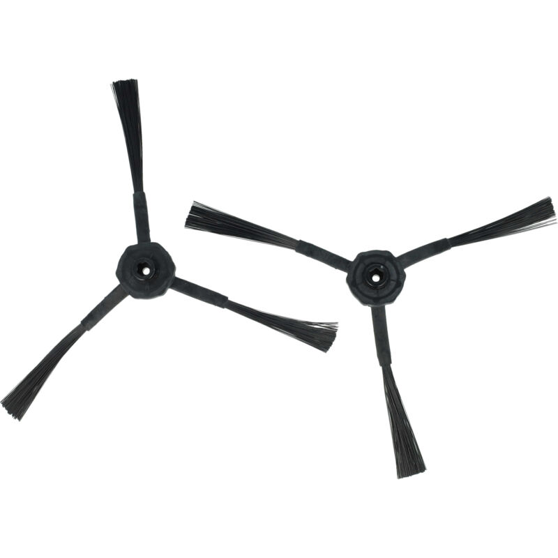 foto del prodotto vhbw 2x spazzola laterale compatibile con ilife chuwi v5pro, v5, v5s robot aspirapolvere set spazzole, nero