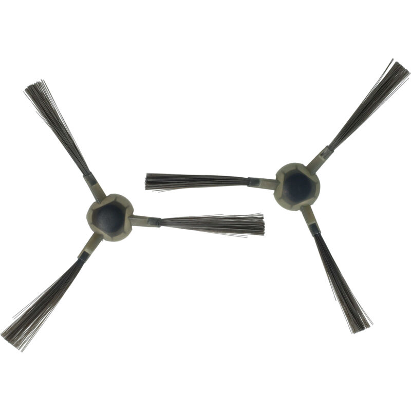 foto del prodotto vhbw 2x spazzola laterale compatibile con irobot roomba i7, j7, s9, combo, i3 robot aspirapolvere set spazzole, grigio scuro