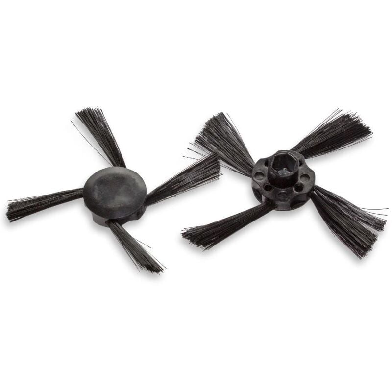 foto del prodotto vhbw 2x spazzola laterale compatibile con neato botvac connected d8, connected d6, connected d7, connected d5 robot aspirapolvere set spazzole,