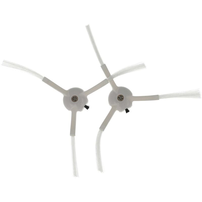 foto del prodotto vhbw 2x spazzola laterale compatibile con proscenic m8 pro robot aspirapolvere set spazzole, bianco