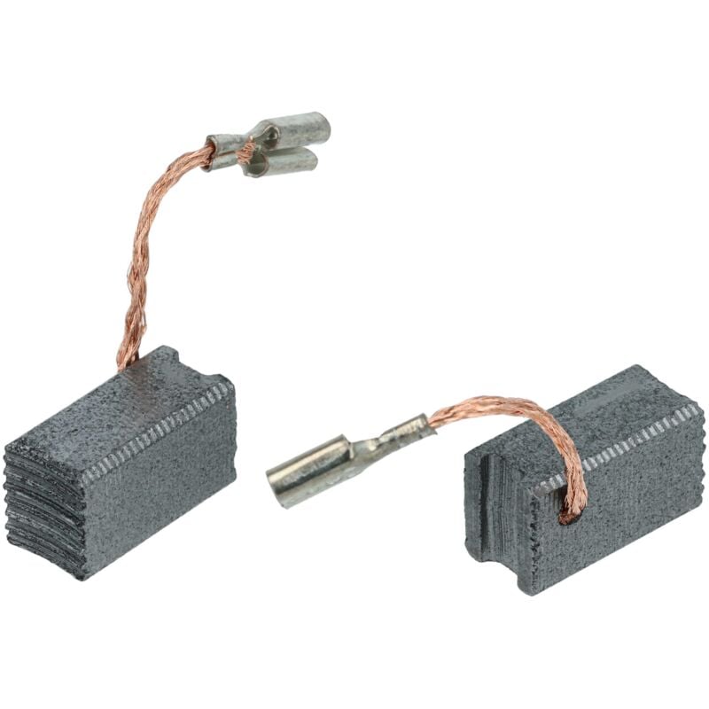 foto del prodotto vhbw 2x spazzole al carbone per motore 6,5mm x 8mm x 13mm per attrezzo elettrico bosch gws 7 115 numero dispositivo 3601c88 101 fino 174