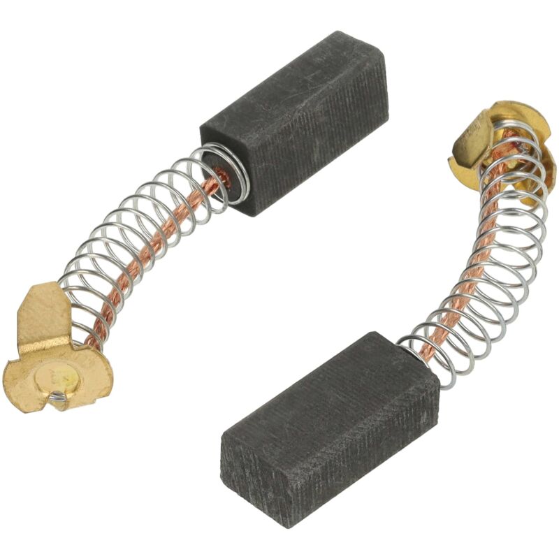 foto del prodotto vhbw 2x spazzole al carbone per motore 6mm x 8mm x 18mm per attrezzo elettrico come aeg, atlascopco, black decker, dewalt, einhell