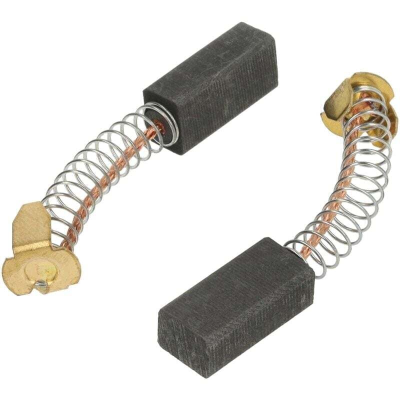 foto del prodotto vhbw 2x spazzole di carbone, spazzole di carbone per motore 6 mm x 8 mm x 18 mm per elettroutensili ad esempio hitachi, makita, milwaukee,
