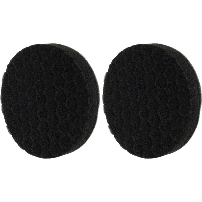 foto del prodotto vhbw 2x spugna per lucidare compatibile con kress levigatrice eccentrica e orbitale 15 cm diametro di lavoro, 16 g, bassa durezza