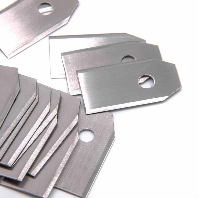 foto del prodotto vhbw 30x lama di ricambio compatibile con ferrex r800 easy, r800 easy tagliaerba argento, in acciaio