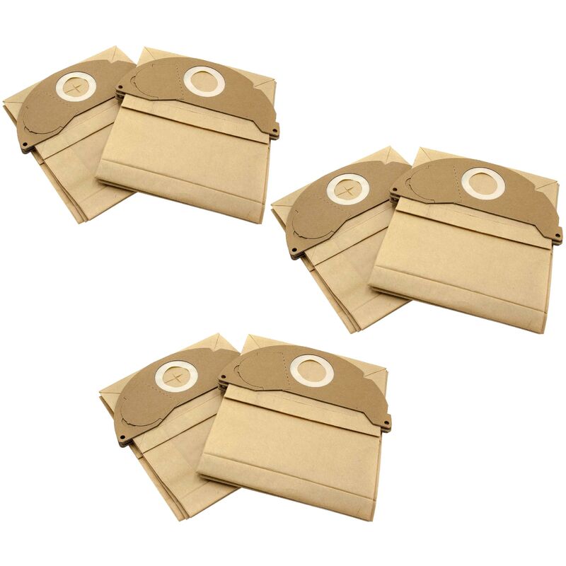 foto del prodotto vhbw 30x sacchetti sostituisce swirl k223, k224, k225 per aspirapolvere in carta, marrone
