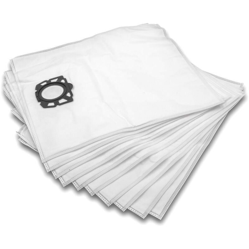 foto del prodotto vhbw 30x sacchetto compatibile con k rcher wd 6 p s v 30 6 22 t aspirapolvere microfibra, 51cm x 43cm bianco