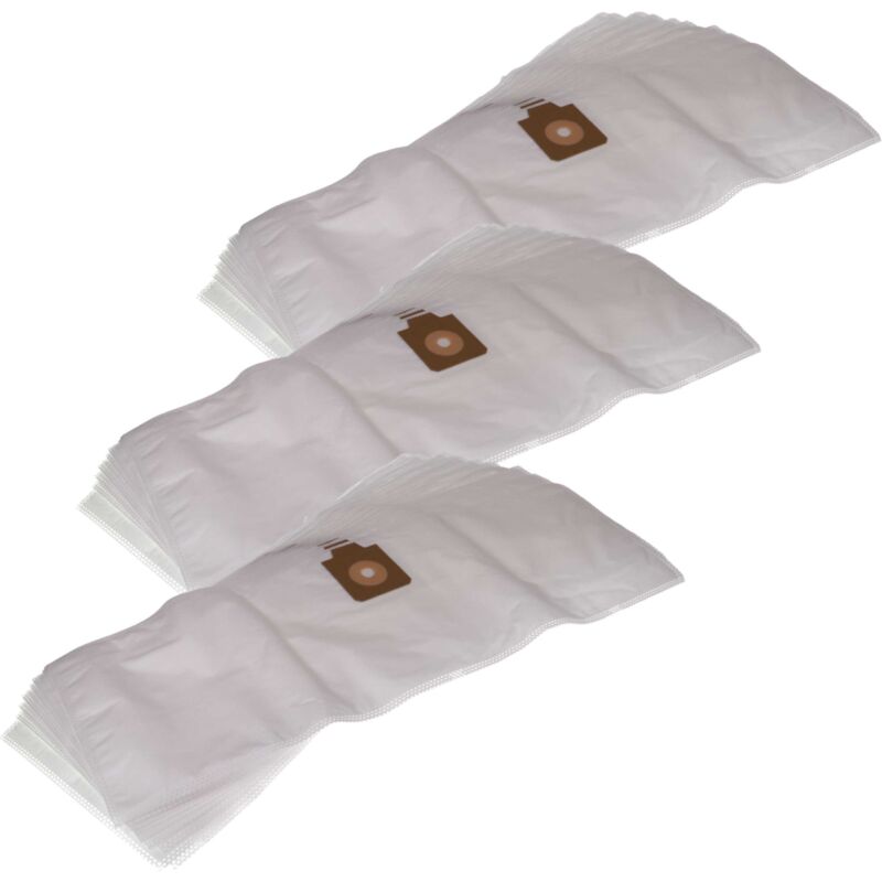 foto del prodotto vhbw 30x sacchetto compatibile con nilfisk alto gm110, gm130, gm115, gd950 aspirapolvere microfibra, 75cm x 17cm bianco