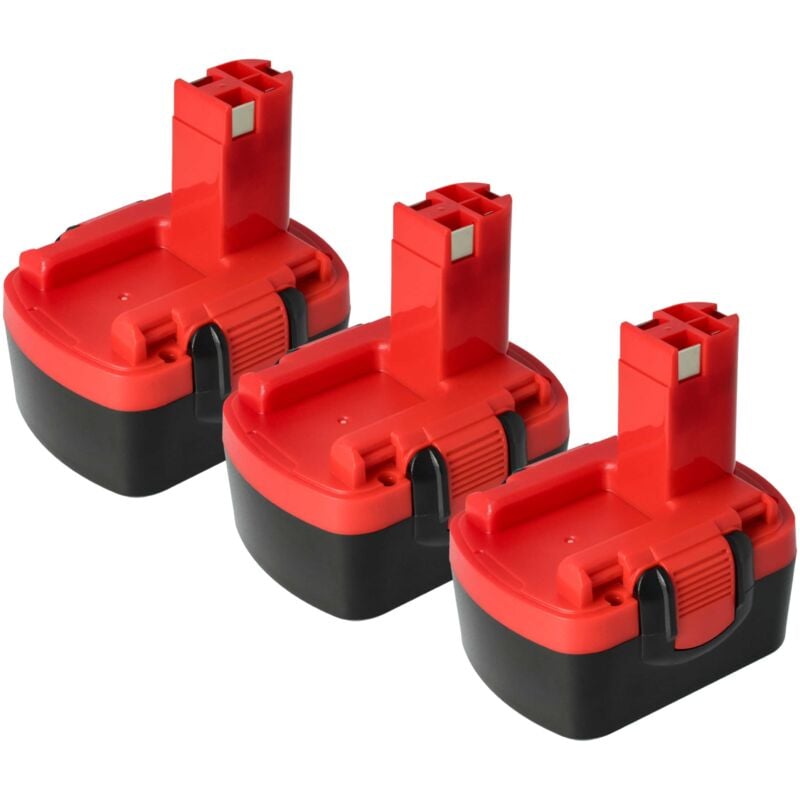 foto del prodotto vhbw 3x batteria compatibile con bosch gsb 14.4, gli 14.4v, gsr 14.4v 2b, gst 14.4v, gsr 14.4, gsr 14.4v utensile elettrico 1500 mah, nimh, 14,4 v 