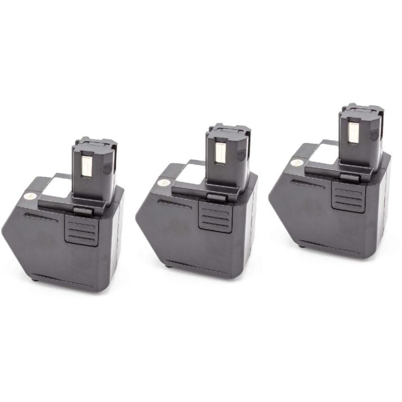 foto del prodotto vhbw 3x batteria compatibile con hilti sb12, sf120 a attrezzi da lavoro 1500 mah, nimh, 12 v 