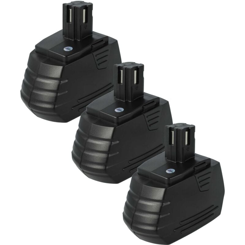 foto del prodotto vhbw 3x batteria compatibile con hilti sfh181 a, sfl18, sfl 18 utensile elettrico 1500 mah, nimh, 18 v 