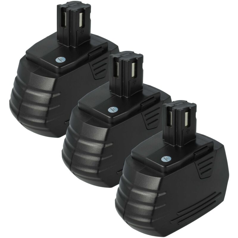 foto del prodotto vhbw 3x batteria compatibile con hilti sfl18, sfl 18, sfh181 a utensile elettrico 3300 mah, nimh, 18 v 