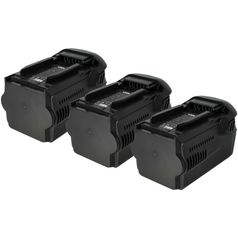 foto del prodotto vhbw 3x batteria compatibile con hilti te6 ali, te6 a36, te 6 a36 avr, te 500 a36, cpc 36v utensile elettrico 4000 mah, li ion, 36 v 