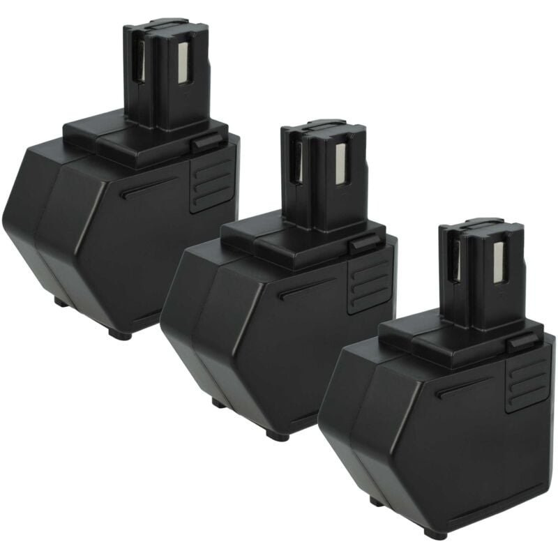foto del prodotto vhbw 3x batteria sostituisce hilti sbp12, sfb105, sfb121, sfb125, 00315082 per attrezzi da lavoro 3000 mah, nimh, 12 v 