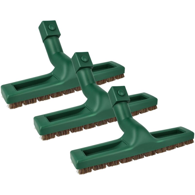 foto del prodotto vhbw 3x bocchetta per pavimenti compatibile con vorwerk tiger 251, 250 aspirapolvere, 30 cm, ruotabile