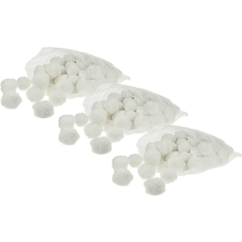 foto del prodotto vhbw 3x confezione di sfere filtranti da 500 g sostituisce steinbach 040050 per sistemi di filtraggio per piscine 50 mm