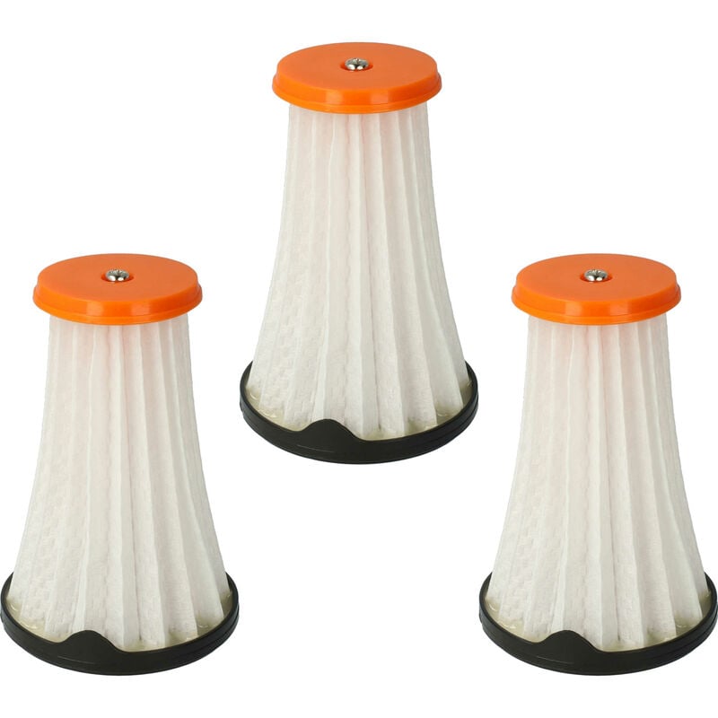 foto del prodotto vhbw 3x filtro a lamelle filtro interno compatibile con aeg ag3013, ag 3012, ag 3011, ag 3010, ag3011, ag 3006, ag3012 aspiratore a umido a secco