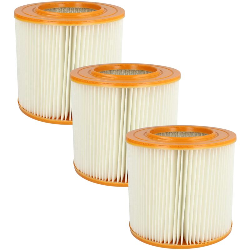 foto del prodotto vhbw 3x filtro a pieghe piatte compatibile con allaway c30, c40, a40, a50, a30, aw1700, aw2000, a60, cv1350, cv1750, m1000, cv1950, l25