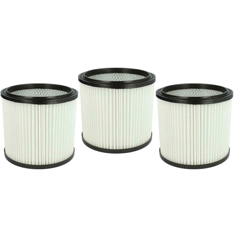 foto del prodotto vhbw 3x filtro a pieghe piatte compatibile con aqua vac 8103 b, 7423, 7413 b p, 7409 p, 760, 7413 b, 7413 aspirapolvere cartuccia filtrante