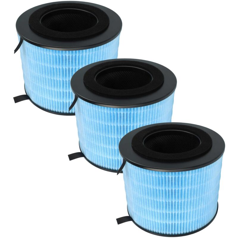 immagine 0 del prodotto vhbw 3x filtro aria compatibile con philips amf220 purificatore d aria filtro combinato carbone attivo filtro hepa