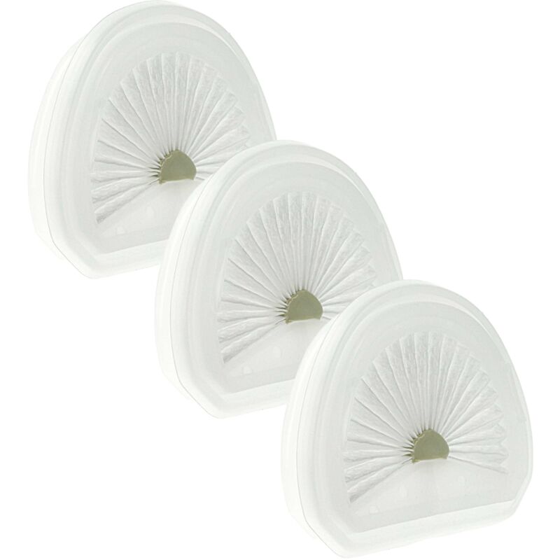 foto del prodotto vhbw 3x filtro compatibile con black decker dustbuster dva315jbhpc, dva315jf, dva320j, dva315j aspirapolvere a mano unit filtrante