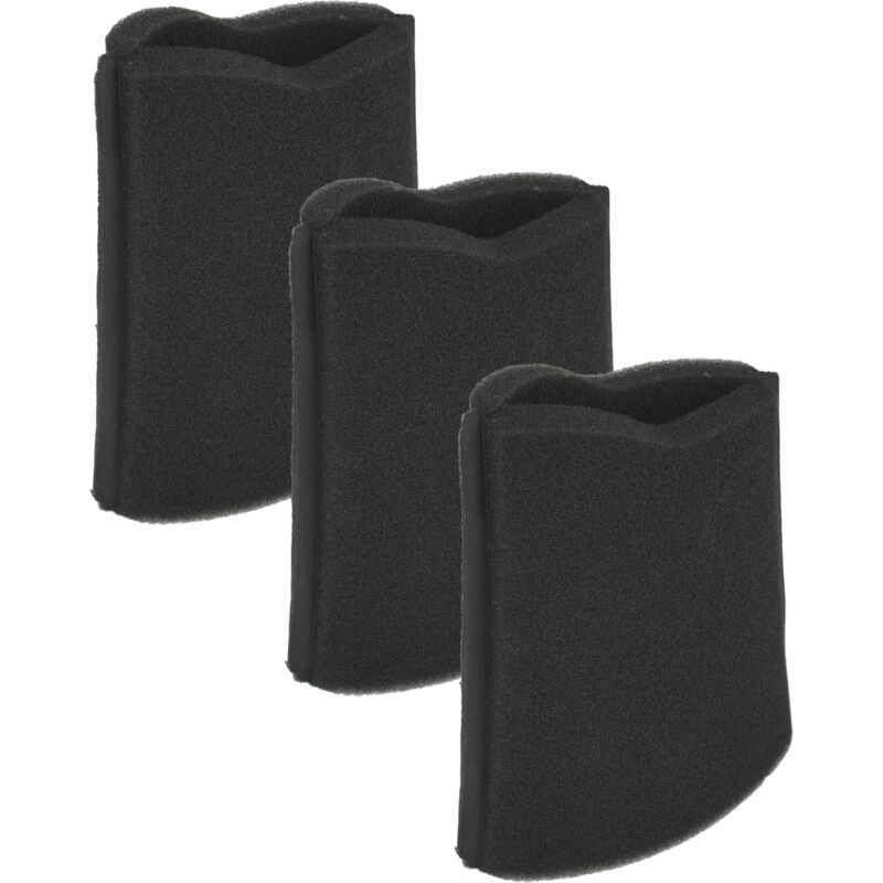foto del prodotto vhbw 3x filtro compatibile con bosch bhn14090, bhn1840l, bhn20110, bhn20110cn, bhn2140l aspirapolvere a batteria filtro in spugna