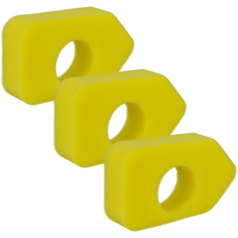 foto del prodotto vhbw 3x filtro compatibile con efco ag 38 b45 tosaerba 13 x 11 x 1,9 cm
