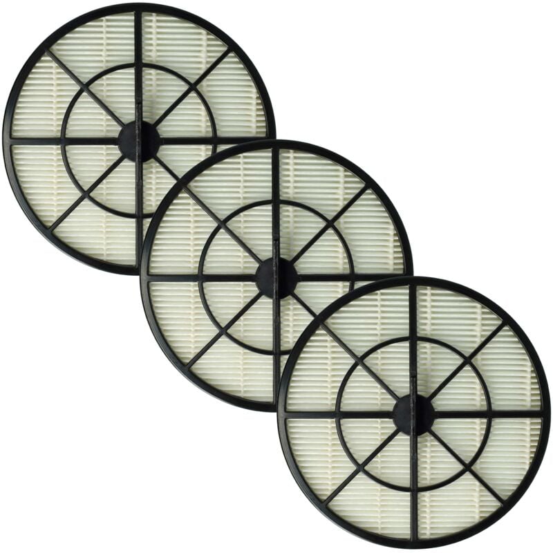 foto del prodotto vhbw 3x filtro compatibile con grundig vcc 6270 c, vcc 7070, vcc 6270, vcc 7070 a, vcc 7070 c, vcc 7070 tp aspirapolvere filtro aria di scarico