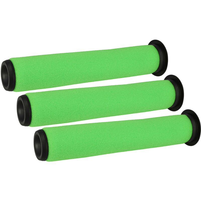 foto del prodotto vhbw 3x filtro compatibile con gtech airram 2 ar20 , 2 ar29 , 2 k9 ar21 , 2 k9 ar30 aspirapolvere filtro hepa verde nero