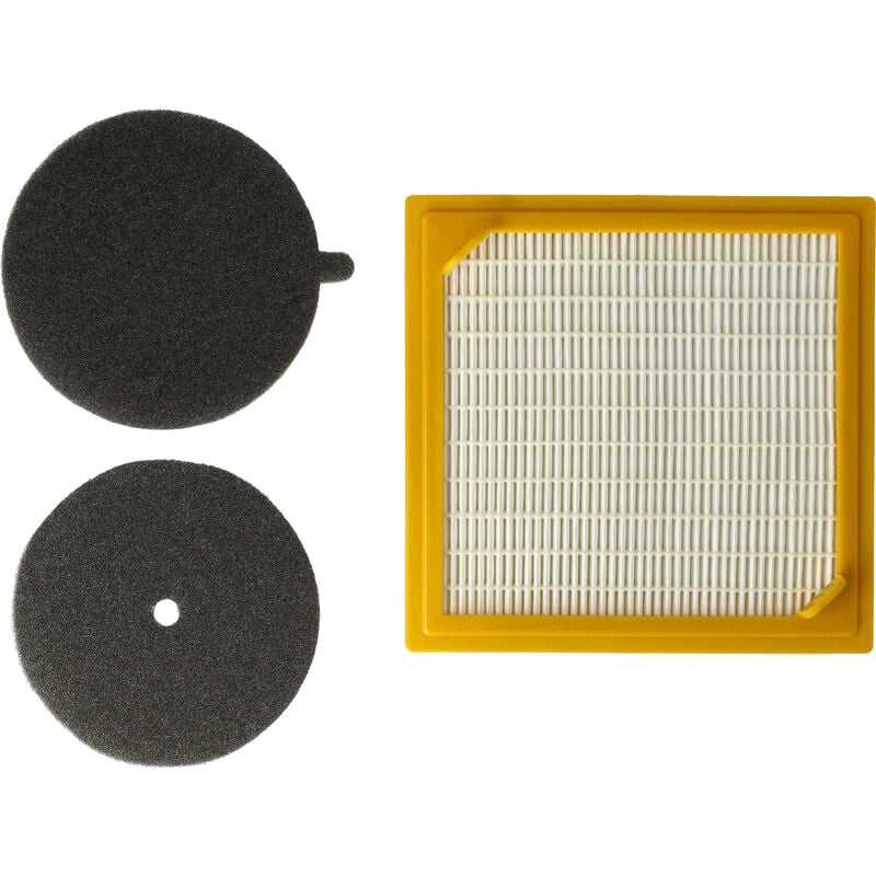 foto del prodotto vhbw 3x filtro compatibile con hoover ts2075 011, ts2076 011, ts2077 011, ts2165 001, ts2166 011, ts2171 011, ts2202 001 aspirapolvere