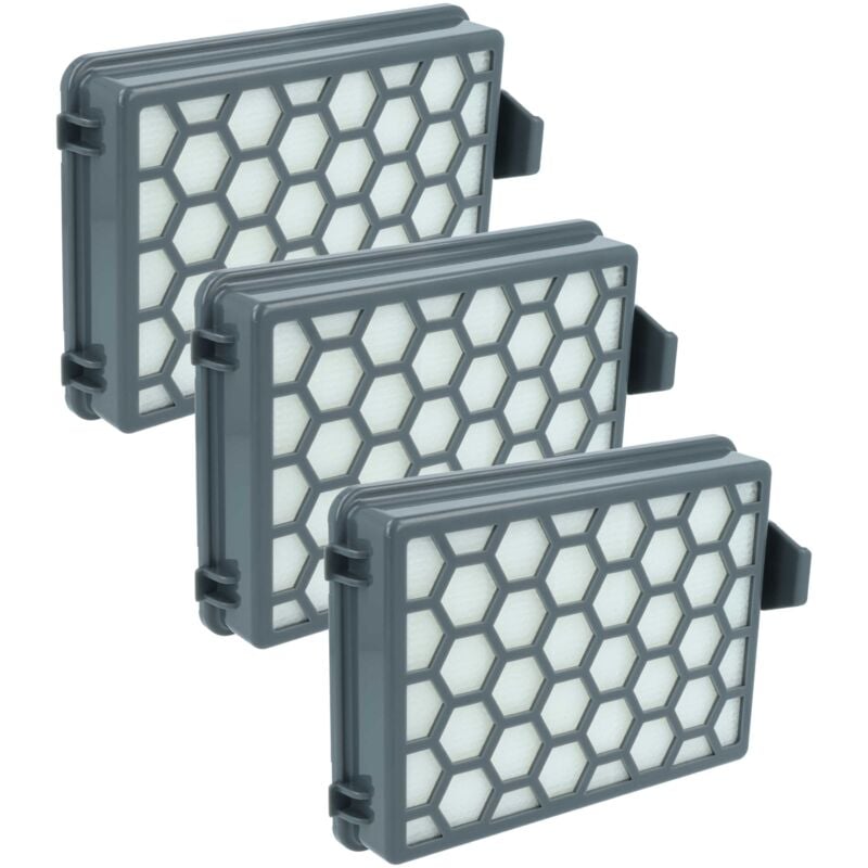 foto del prodotto vhbw 3x filtro compatibile con k rcher 1.198 105.0, vc 2, vc2 premium aspirapolvere filtro hepa grigio bianco