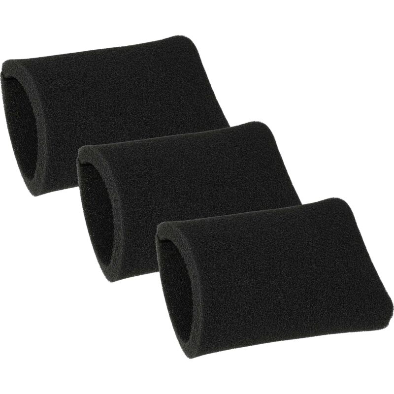 foto del prodotto vhbw 3x filtro compatibile con k rcher a2676, a2675, a2656, a2654, a2604, a2554, a2534, a2574, a2674 aspirapolvere filtro in spugna