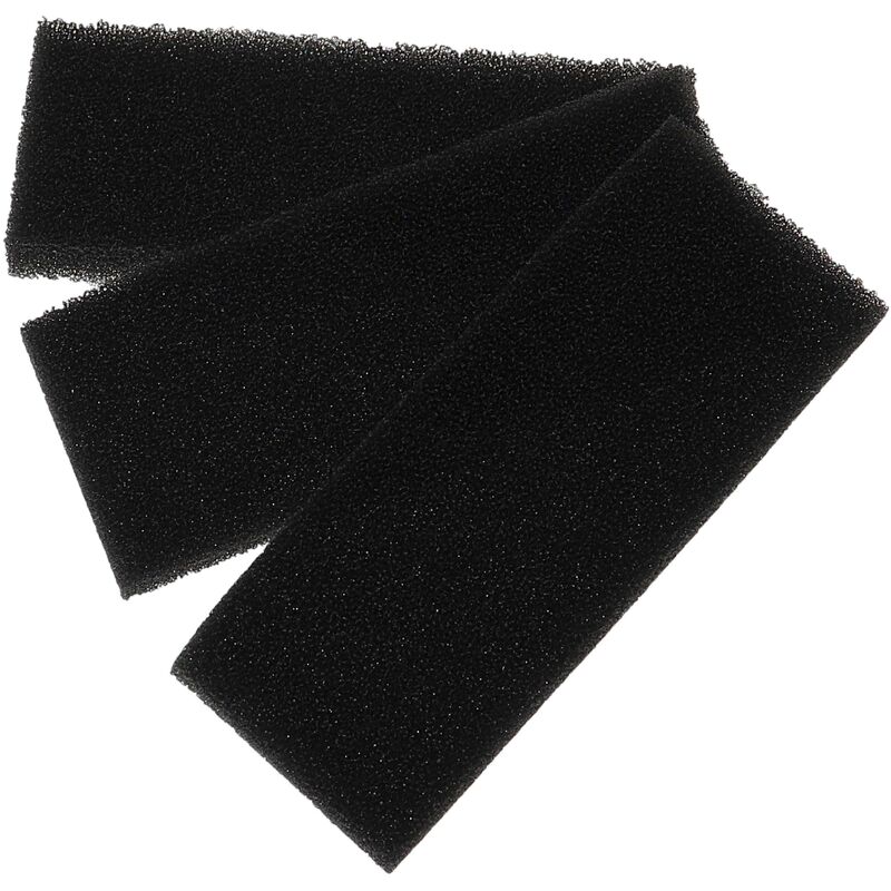 foto del prodotto vhbw 3x filtro compatibile con k rcher t 12 1 jubilee, t 12 1 edition, t 12 1, bv 5 1, t 12 1 adv aspirapolvere filtro in spugna