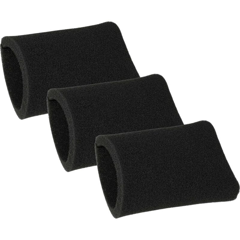 foto del prodotto vhbw 3x filtro compatibile con k rcher wd 2.210, nt27 1, wd2.200, se 4002, nt48 1, se 4001, nt 48 1 te aspirapolvere filtro in spugna