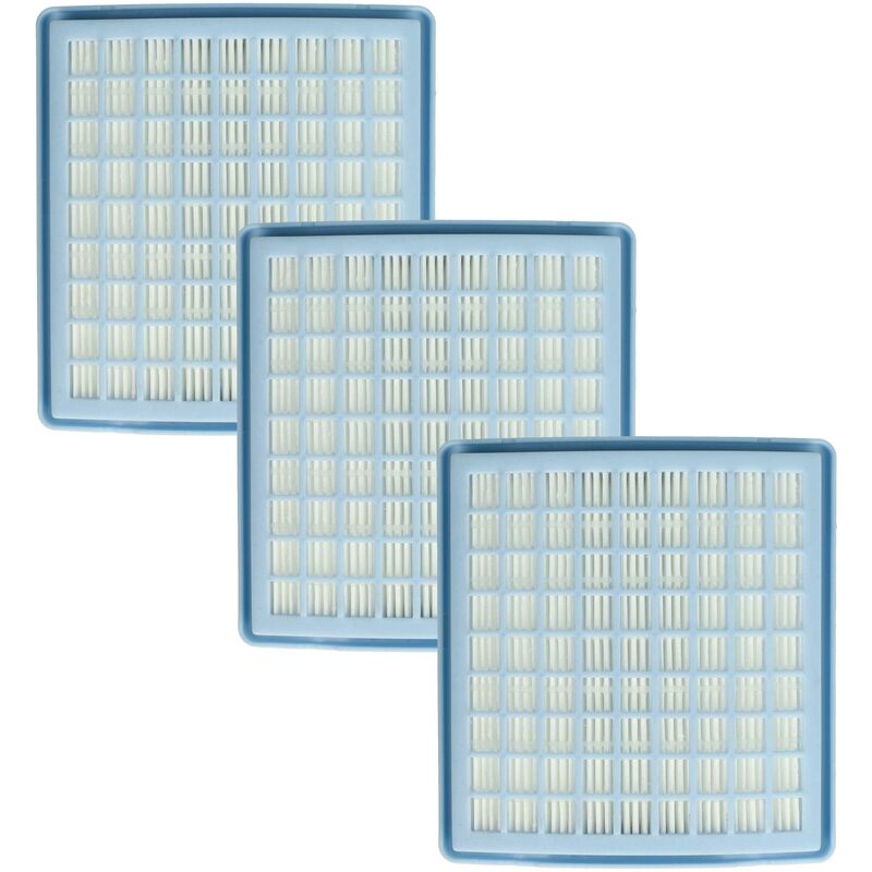 foto del prodotto vhbw 3x filtro compatibile con miele sacj0, saap3, sabd0, sacd0, sacd1, saaj0, saaj1, saaj2, saao0, sacj1 aspirapolvere filtro hepa anallergico