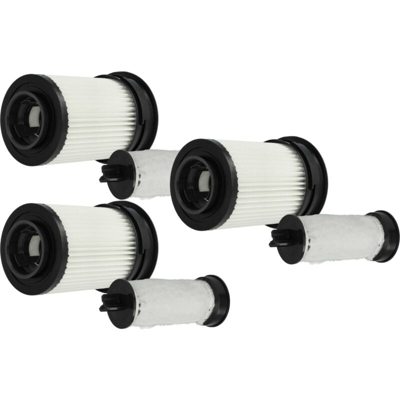 foto del prodotto vhbw 3x filtro compatibile con miele triflex hx1 fsx aspirapolvere filtro hepa