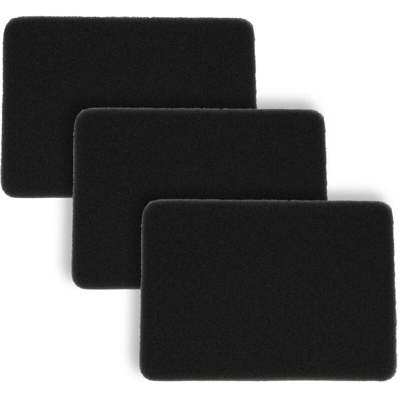 foto del prodotto vhbw 3x filtro compatibile con rowenta ro8314ea 410, ro8324ea 410, ro8324oa 410, ro8333ea 410, ro8333eb 410 aspirapolvere filtro in spugna