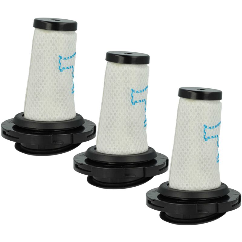 foto del prodotto vhbw 3x filtro compatibile con rowenta x force flex 9.60 rh2077wo, rh2078wo, rh20c2wo, rh2099wo aspirapolvere a batteria filtro in spugna