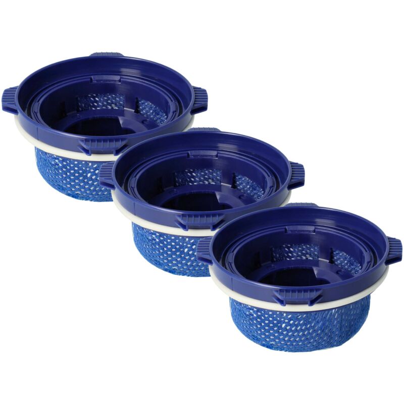 foto del prodotto vhbw 3x filtro compatibile con samsung vs20 a95993n, a95993w sa, r9042s2, a95823w sa, a95923n sa aspirapolvere filtro aria di scarico, blu