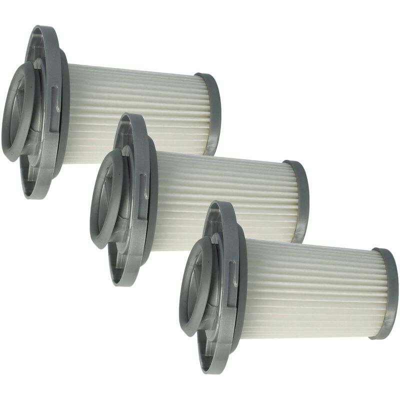 foto del prodotto vhbw 3x filtro di separazione compatibile con rowenta x force flex 8.60 allergy rh9690wo aspirapolvere filtro di ricambio, lavabile grigio 