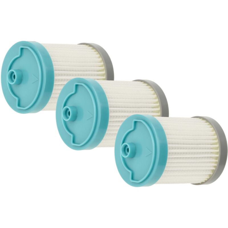 foto del prodotto vhbw 3x filtro motore hepa compatibile con grundig vcp4830, vcp3830 aspirapolvere