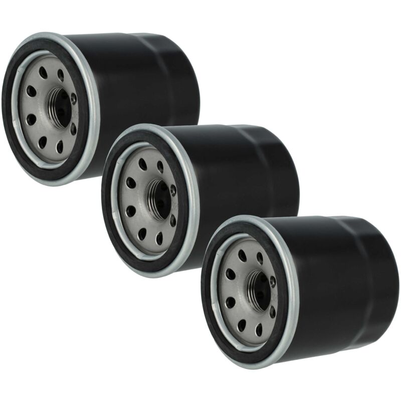 foto del prodotto vhbw 3x filtro olio compatibile con honda vtr, vt, varadero, vtx, xa, vfr, vf, x, varadero abs motori di scavatrici compressori compatti