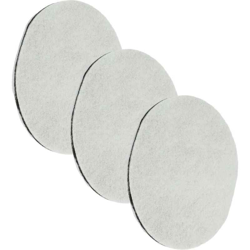 foto del prodotto vhbw 3x filtro per vapori di grasso compatibile con seb tefal moulinex smartclean fr4009167d 1250, fr4009157d 1250, fr4009007d friggitrice