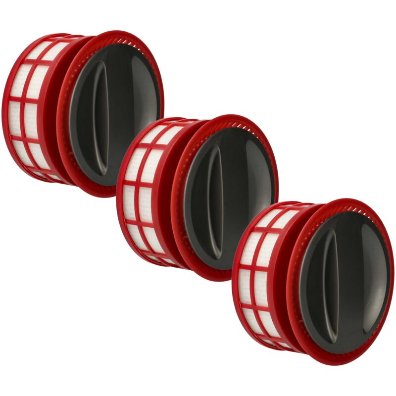 foto del prodotto vhbw 3x filtro post motore compatibile con roborock t7s plus, t7s, h7, h6 aspirapolvere filtro hepa