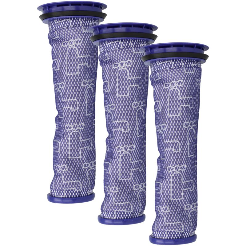 foto del prodotto vhbw 3x filtro pre motore compatibile con dyson ball allergy exclusiv, animal 2, exclusiv, allergy aspirapolvere filtro salvamotore