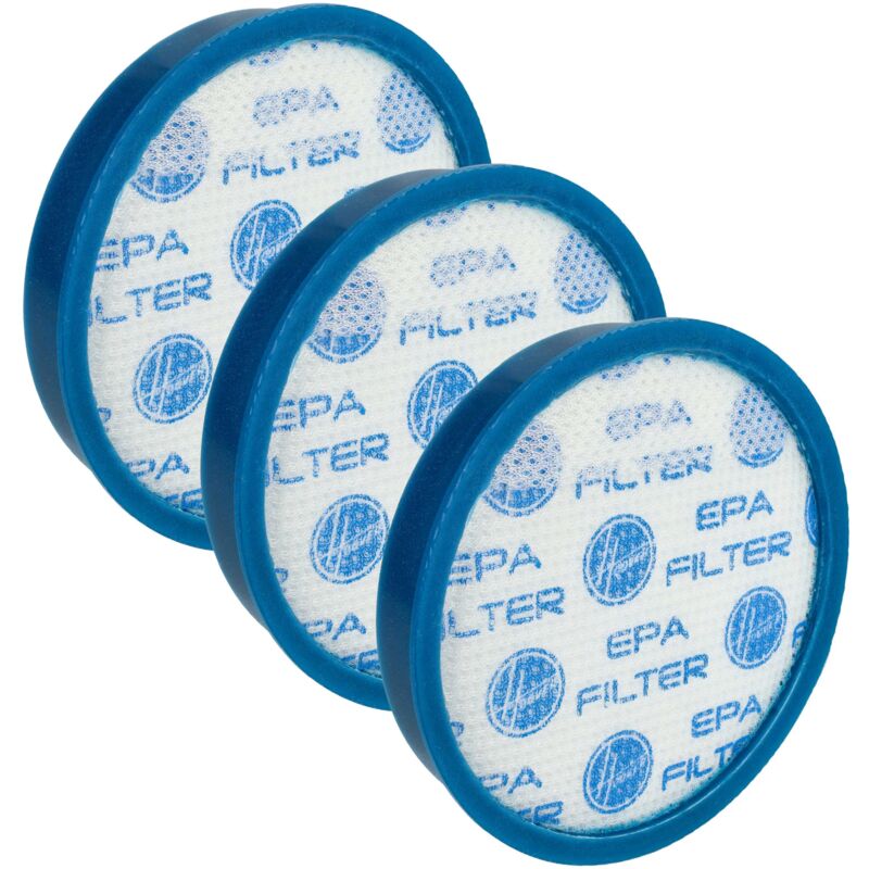 foto del prodotto vhbw 3x filtro pre motore hepa compatibile con hoover 39001344 cu71cu18011 , 39001378 cu71cu12011 , curve, s115 aspirapolvere
